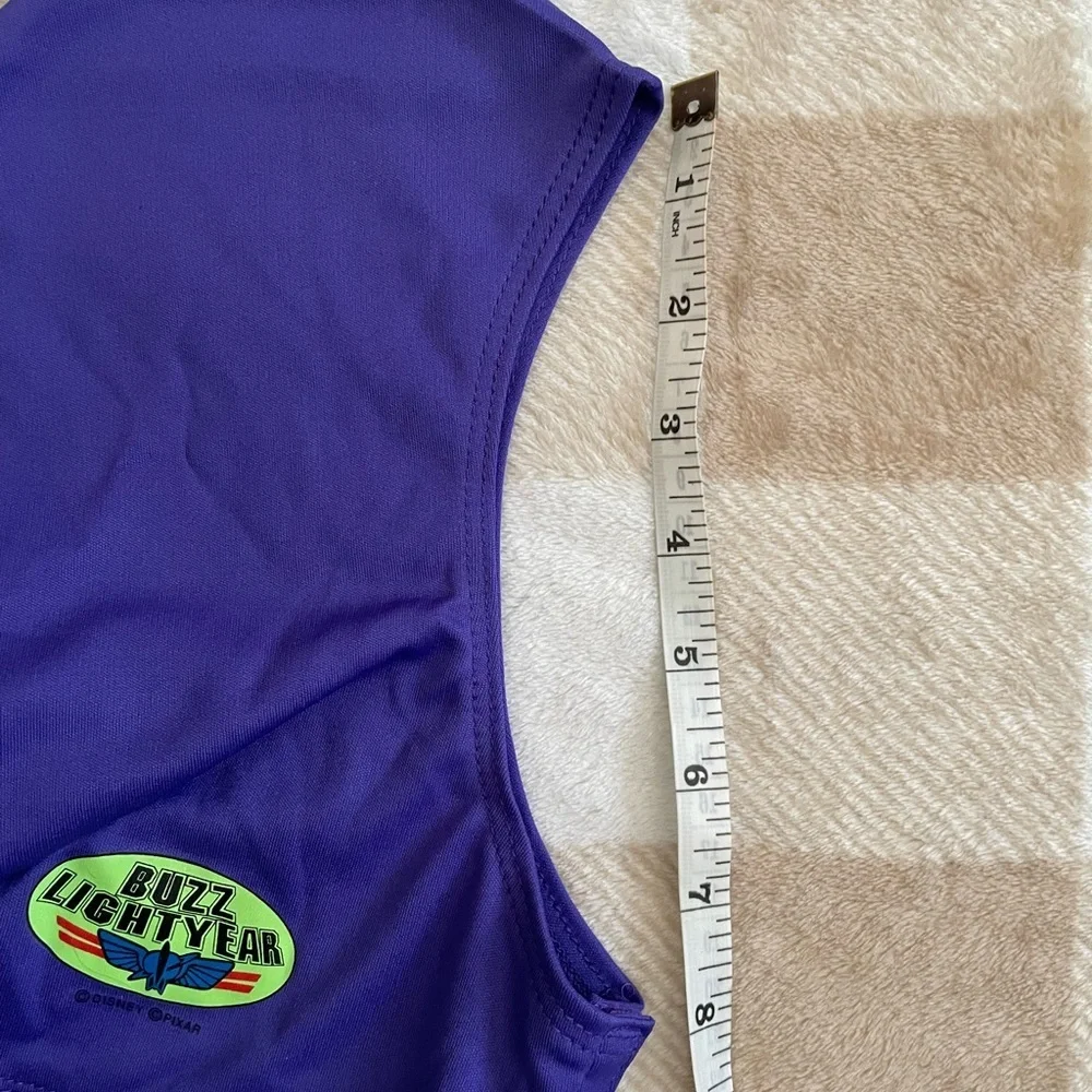 NWT Vintage Kids Buzz Lightyear Purple Balaclava Face Cover Costume - Picture 8 of 8